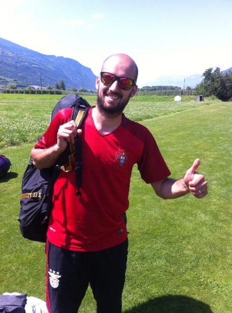 1er vol pour Diogo, parapente