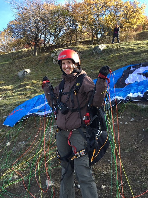 Florence 1er vol florence parapente lens vercorin voler
