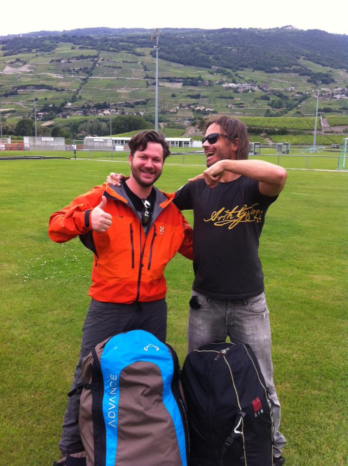 formation stage vol parapente biplace Vercorin
