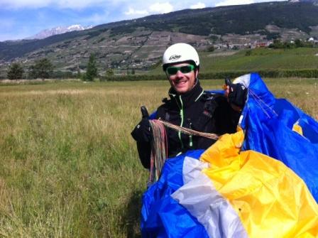 formation professionnelle vercorin parapente gonflage