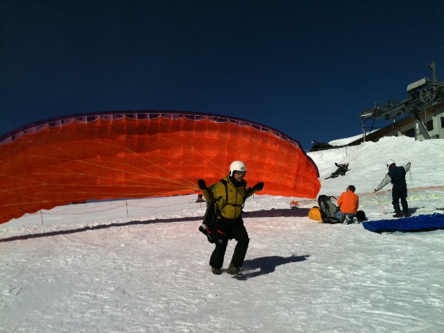 david 1er vol parapente twistair vercorin