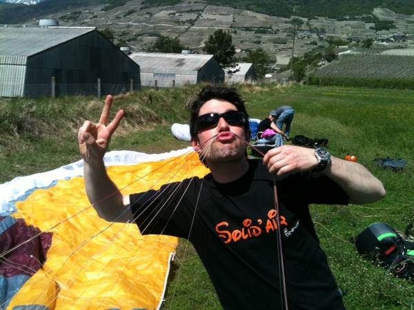 Ecole de parapente Twistair à Vercorin