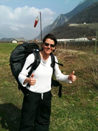 Sarah parapente Vercorin Twist'air