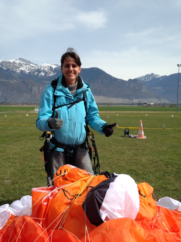 Examen de parapente à Vionnaz, formation Twist'air